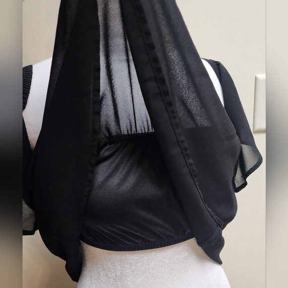 Windsor Black Flowy Bogo Crop Top Size Small - Picture 11 of 11